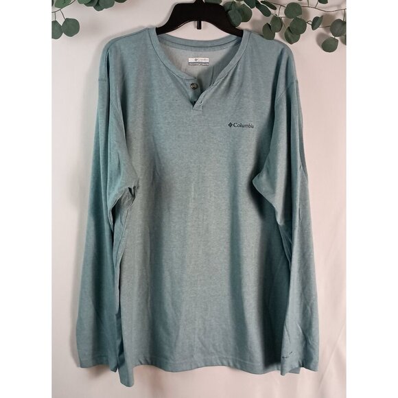 Columbia Men's Thistletown Hill Henley Omni-Wick Technology size XXL - Picture 1 of 6